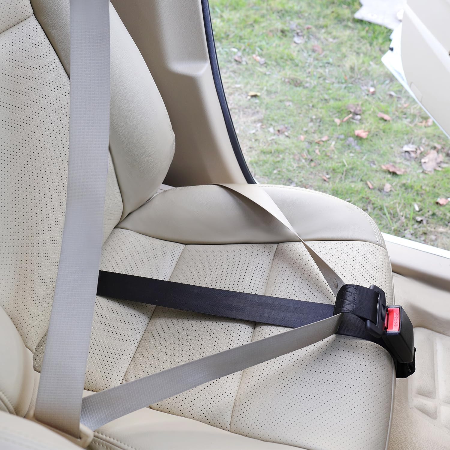 Pregnancy Car Seat Belt Bump Belt Adjuster Comfort and Safety Maternity Driving Straps VINE GLOBAL
