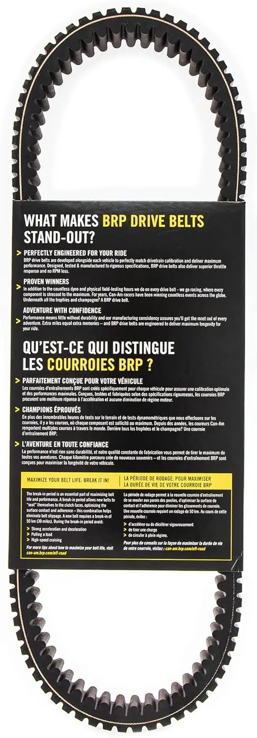 Can-Am Premium High-Performance Drive Belt for Maverick/Defender 422280656 VINE GLOBAL