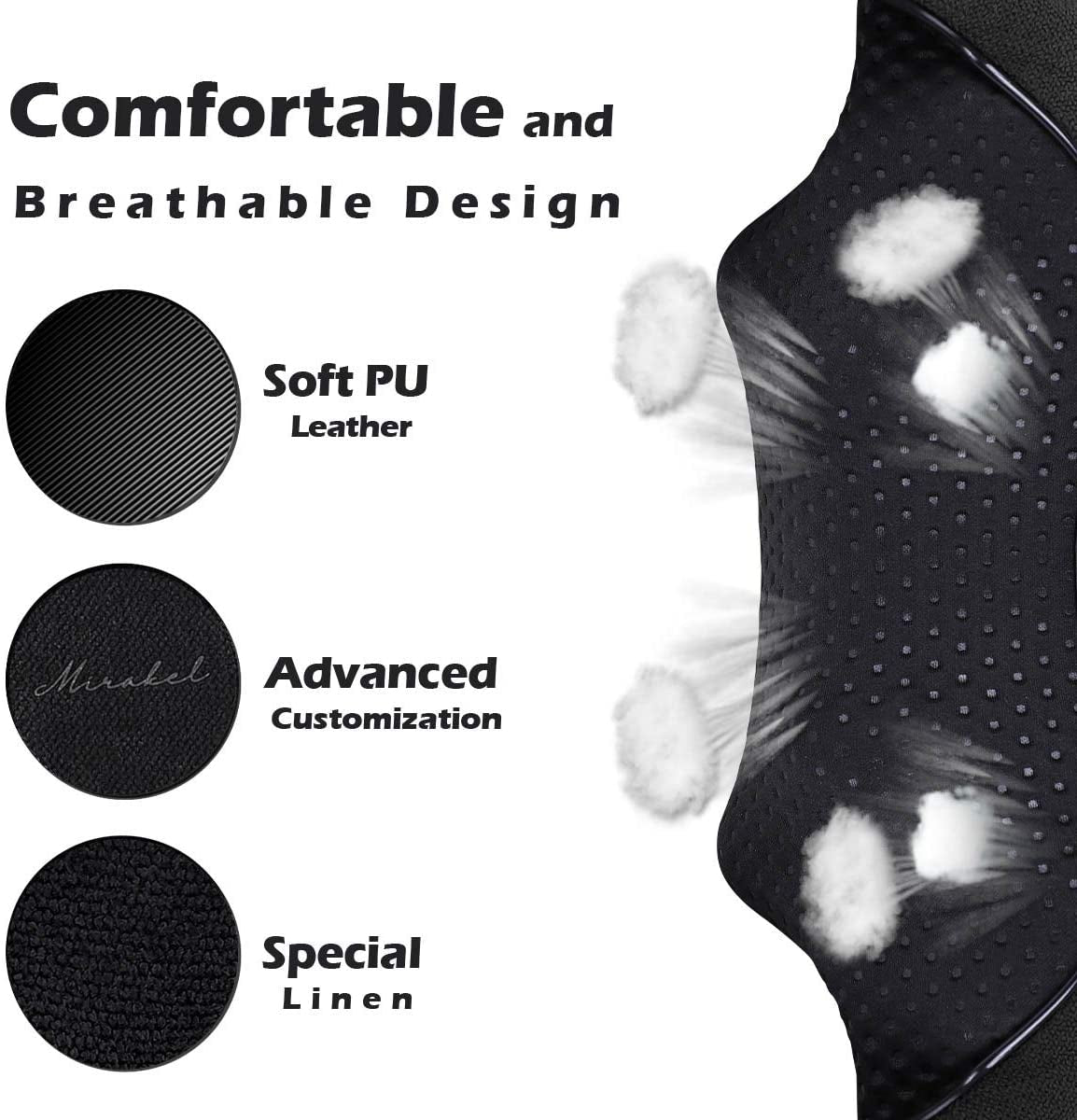 Neck Massager, Shiatsu Back Neck Massager with Heat, Electric Shoulder Massager Pillow for Neck, Back, Shoulder, Foot, Leg, Muscle Pain Relief, Christmas, Fathers, Mothers Day, Birthday Gifts