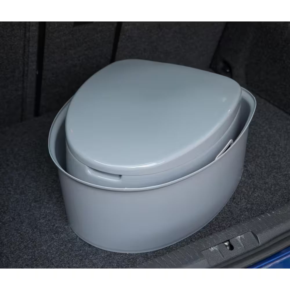 Folding Portable Travel Non-Electric Waterless Toilet for Camping and Hiking