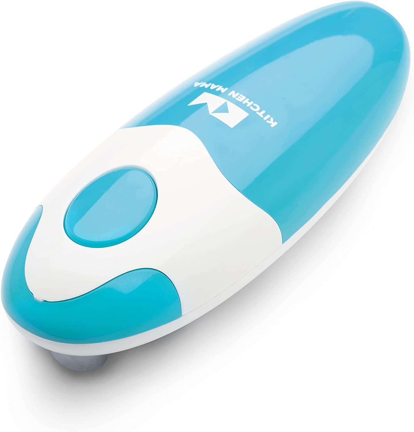 Auto Electric Can Opener: Open Your Cans with a Simple Press of Button - Automatic, Hands Free, Smooth Edge, Food-Safe, Battery Operated, YES YOU CAN (Red)