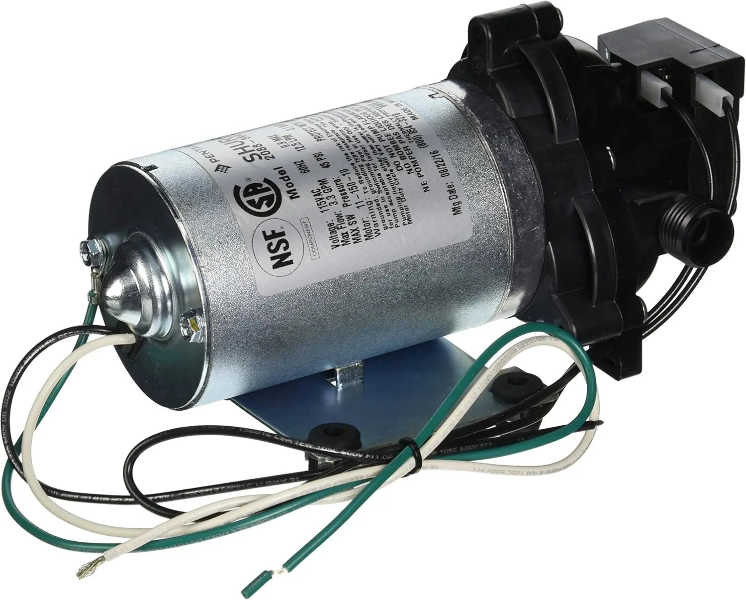 SHURflo Industrial Pump - 198 GPH, 115 Volt, 1/2in., Model# 2088-594-154 VINE GLOBAL