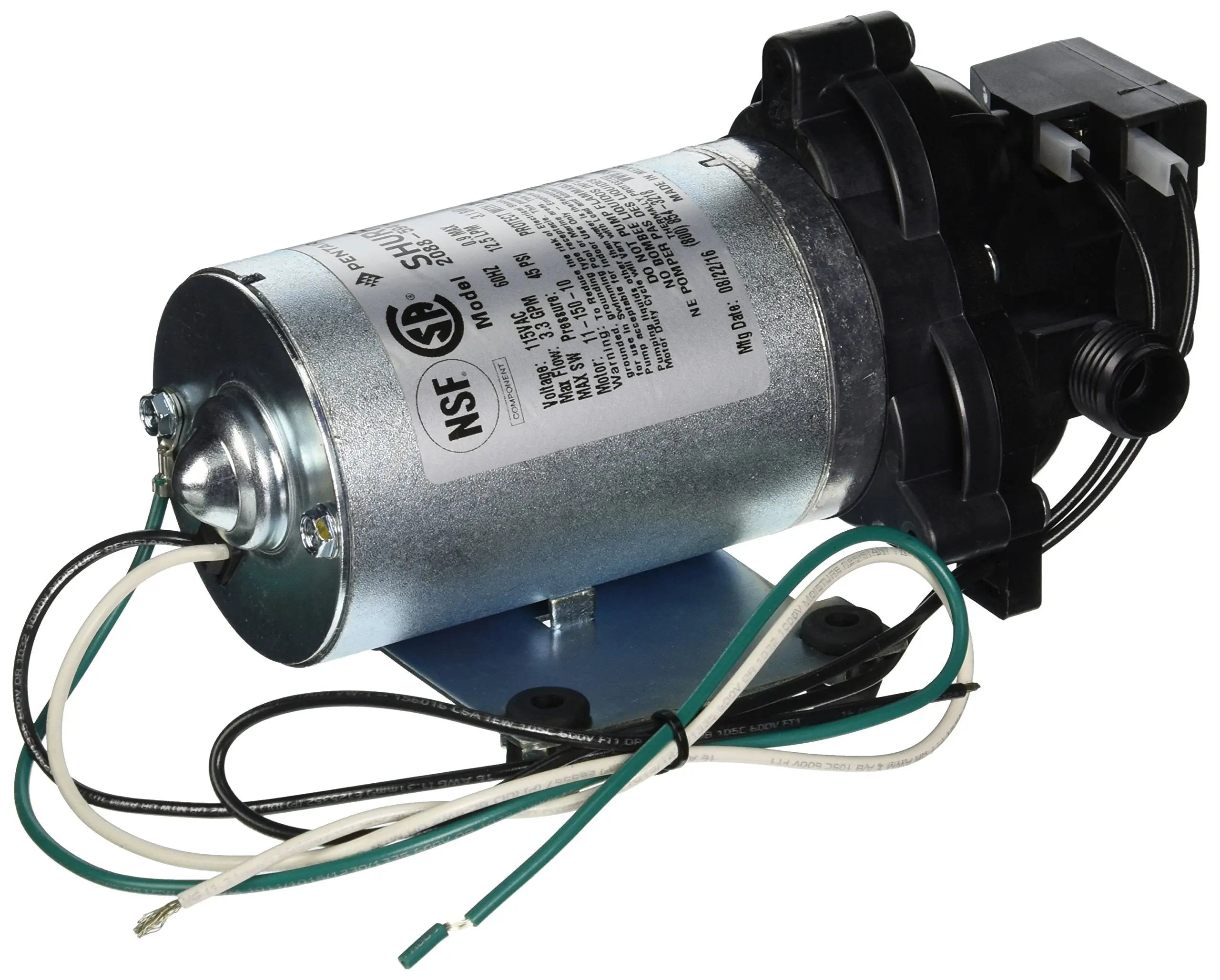 SHURflo Industrial Pump - 198 GPH, 115 Volt, 1/2in., Model# 2088-594-154 VINE GLOBAL