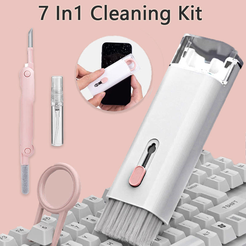 Multifunctional Bluetooth Headset Cleaning Pen Set Keyboard Cleaner Cleaning Tools Cleaner Keycap Puller Kit - VINE GLOBAL