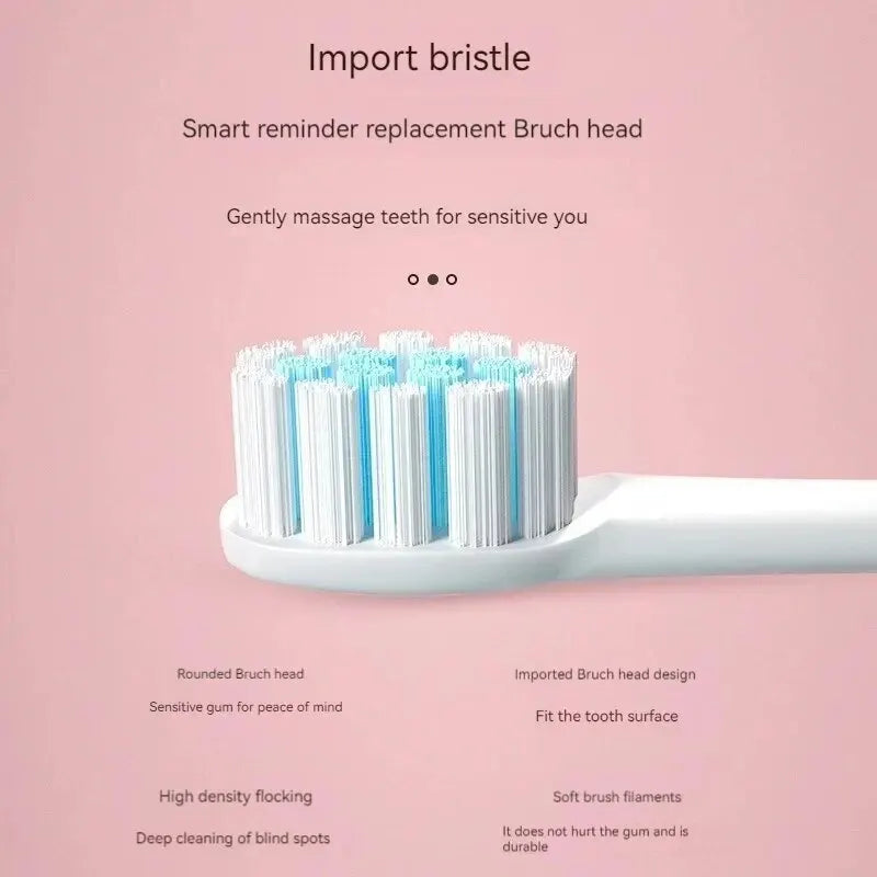 Electric Ultrasonic Toothbrush - 6 Speed Modes, USB Charging, Waterproof, Soft Bristles, Automatic, Couples Set - VINE GLOBAL