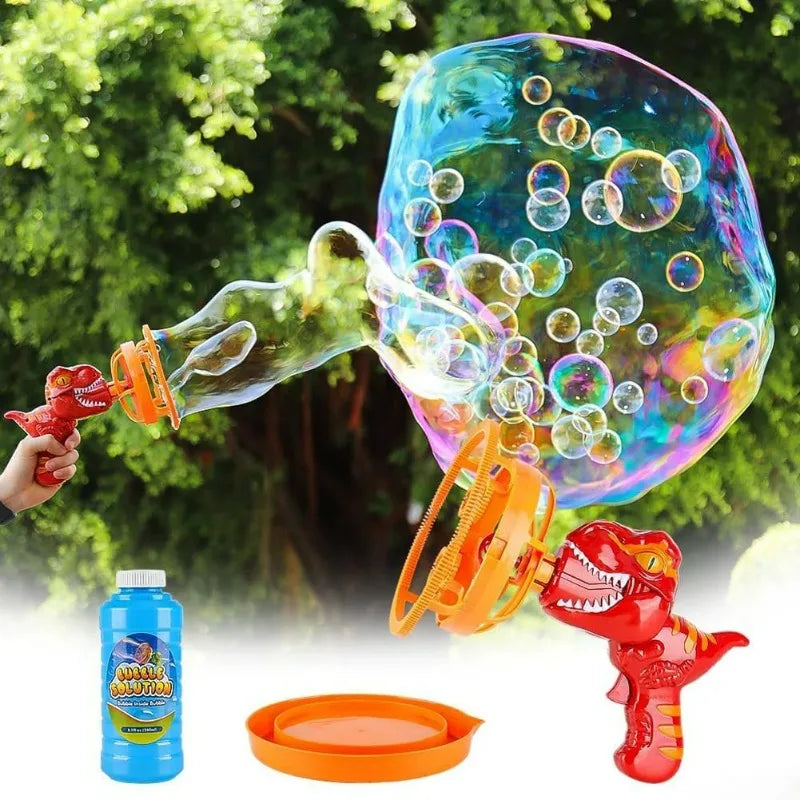 Dinosaur Bubble Machine - Fun Bubble Gun Toy for Kids & Toddlers, Perfect for Parties & Birthdays - VINE GLOBAL