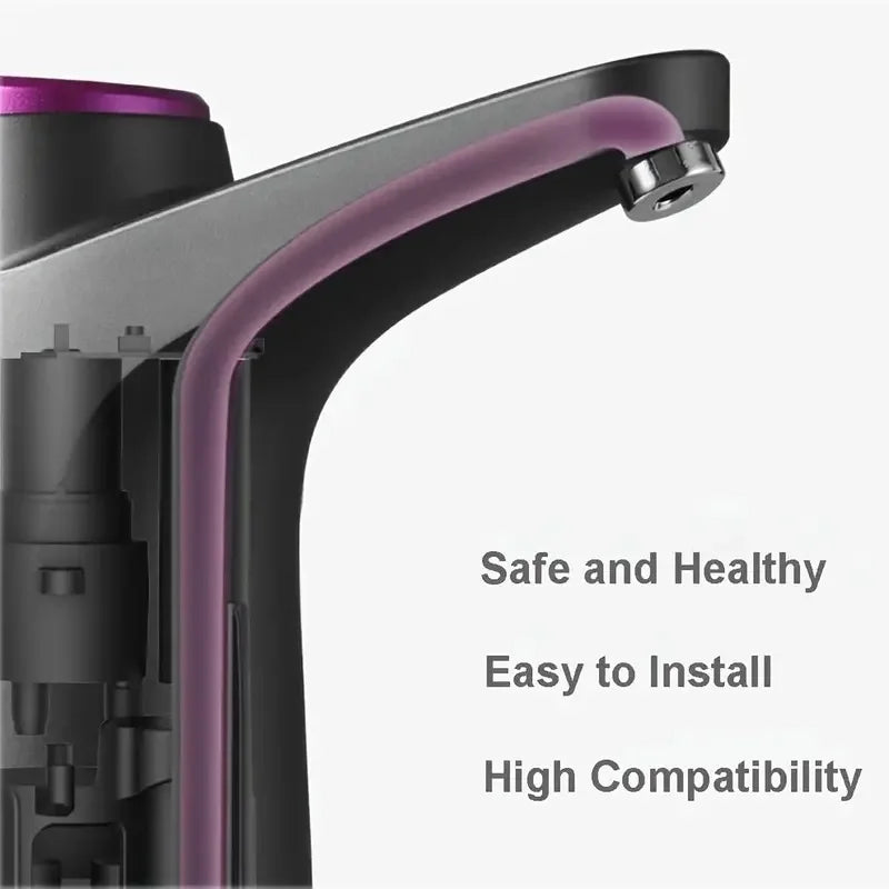 Portable USB-Charged 5-Gallon Water Dispenser for Home & Office. - VINE GLOBAL