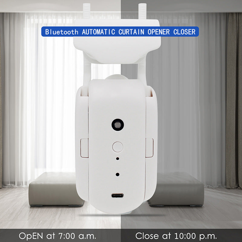 Curtains Bluetooth Wireless Automatic Curtai - VINE GLOBAL