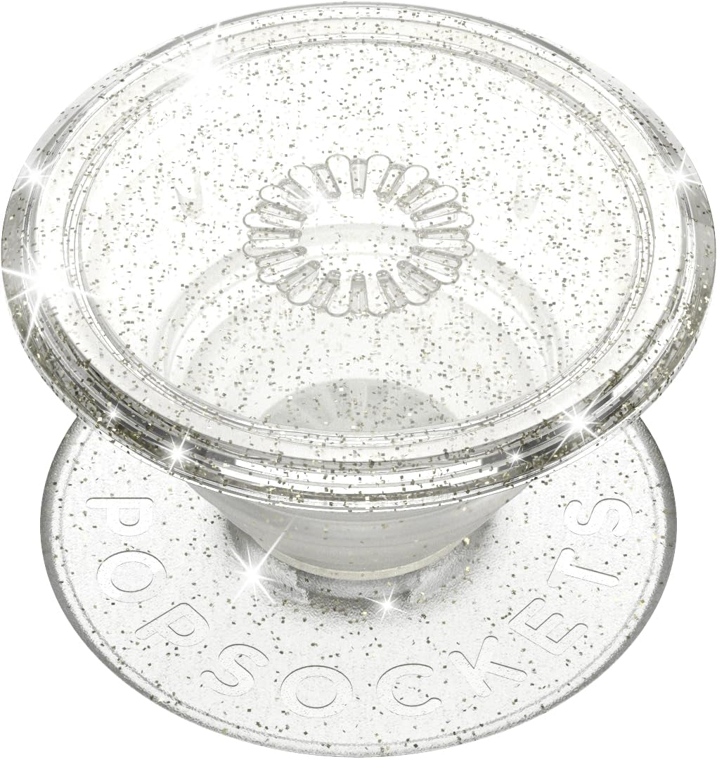 Translucent Phone Grip with Expanding Kickstand,  for Phone, Translucent Popgrip - Clear