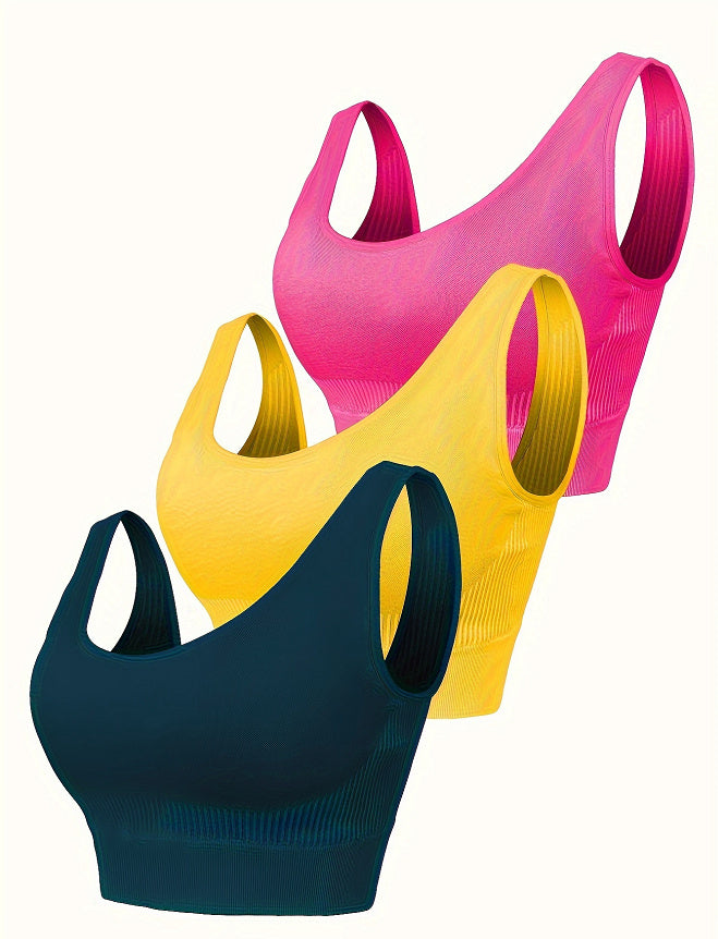 Sports Bra High Strength Shockproof Plus Size Quick-drying Seamless - VINE GLOBAL