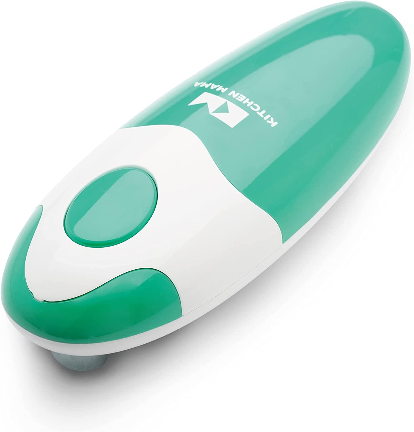 Auto Electric Can Opener: Open Your Cans with a Simple Press of Button - Automatic, Hands Free, Smooth Edge, Food-Safe, Battery Operated, YES YOU CAN (Red)