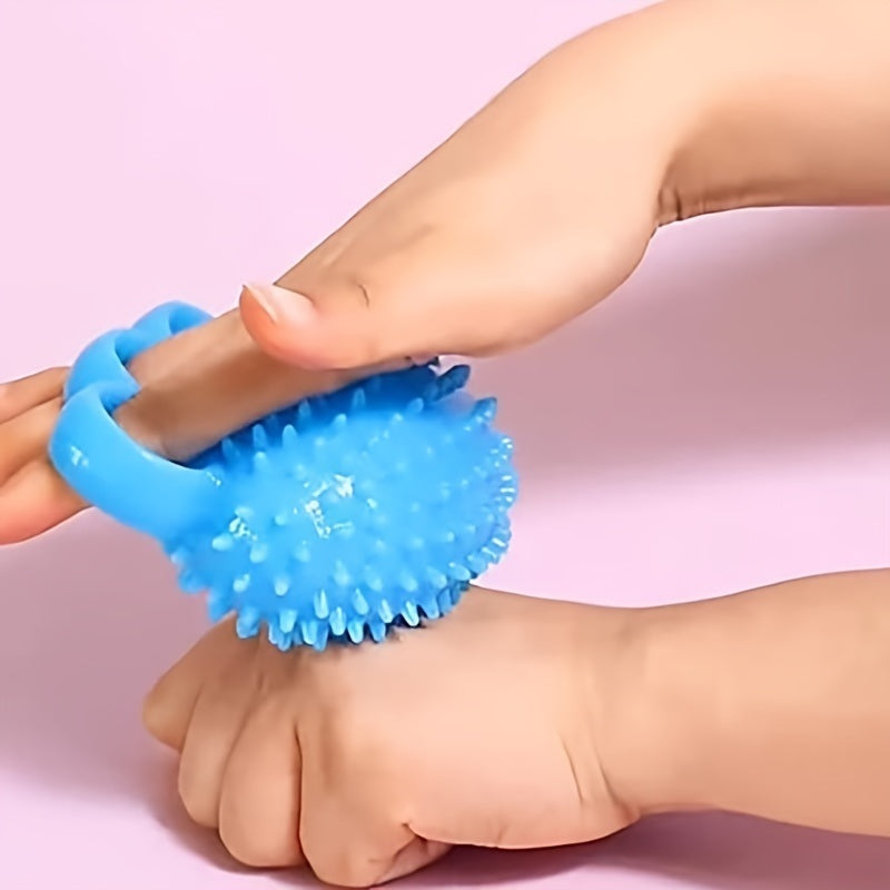 Hand Grip Strength Ball; Finger Wrist Flexibility Exerciser Grip Ball; Muscles And Hand Strengthener Exercise; Finger Physical Training Tool; Decompression Toys - VINE GLOBAL