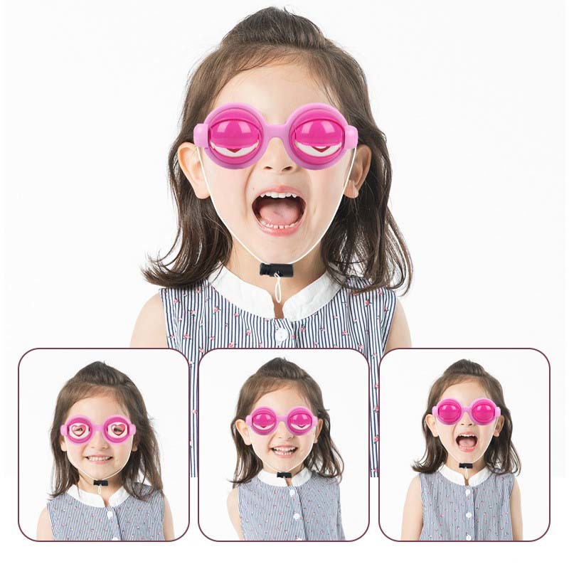 Funny Crazy Eyes Glasses Novelty Toys Gags And Practical Jokes Giant Googly Eyes Creative Party Favors For Kids Birthday Gifts - VINE GLOBAL