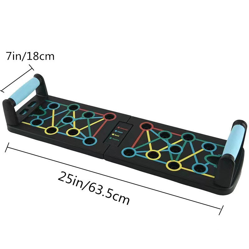 Push Up Board; Multi-Functional Detachable Push Up Bar; Home Workout Accessories - VINE GLOBAL