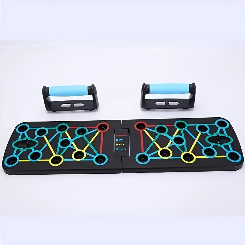 Push Up Board; Multi-Functional Detachable Push Up Bar; Home Workout Accessories - VINE GLOBAL