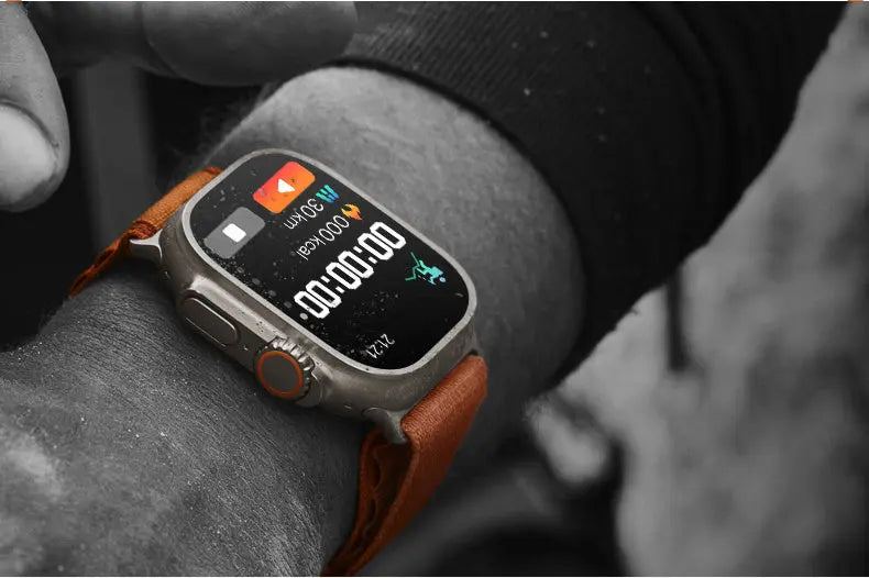 S8Ultra smart watch NFC sports step record heart rate blood pressure blood oxygen Bluetooth bracelet - VINE GLOBAL