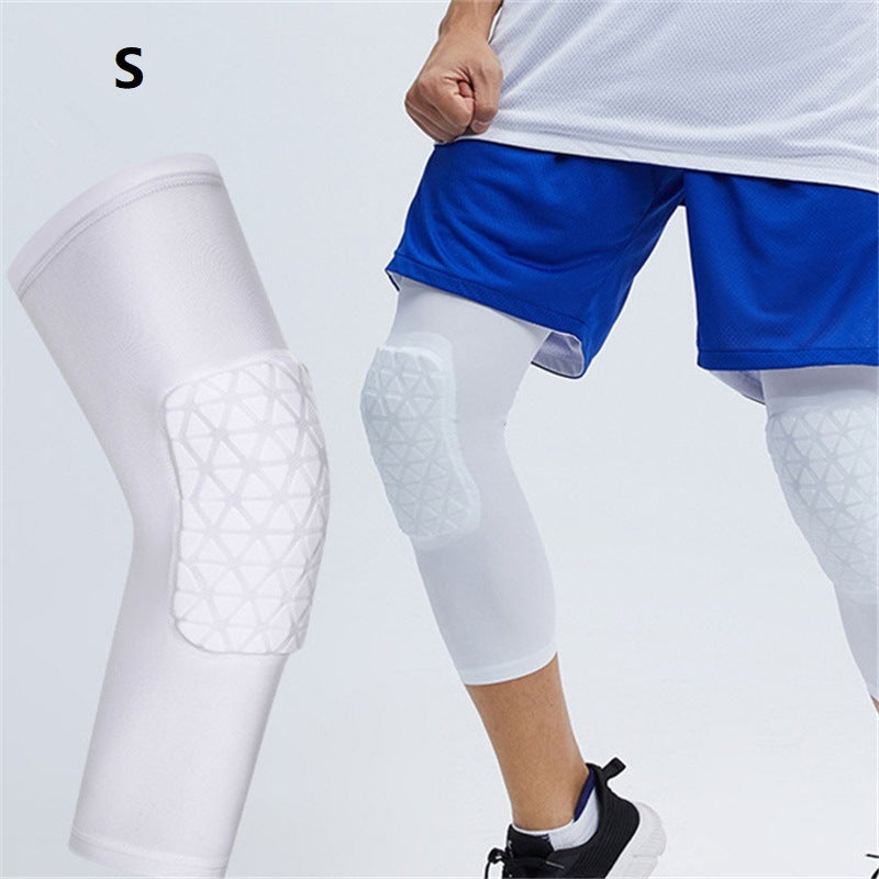 Basketball Knee Pads Protector Compression Sleeve Honeycomb Foam Brace Anti-collision Kneepad Fitness Gear Volleyball Support - VINE GLOBAL