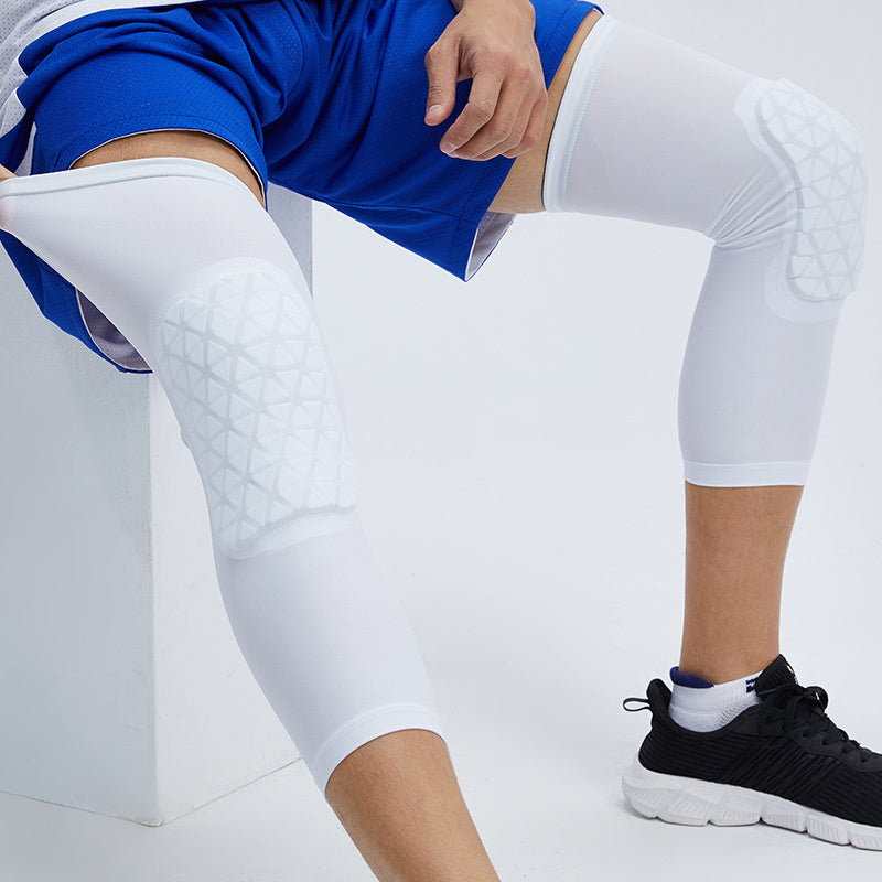 Basketball Knee Pads Protector Compression Sleeve Honeycomb Foam Brace Anti-collision Kneepad Fitness Gear Volleyball Support - VINE GLOBAL