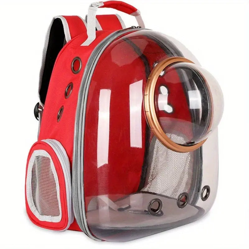 Pet Carrier Backpack, Space Capsule Bubble Cat Backpack Carrier, Waterproof Pet Backpack Outdoor Use - VINE GLOBAL