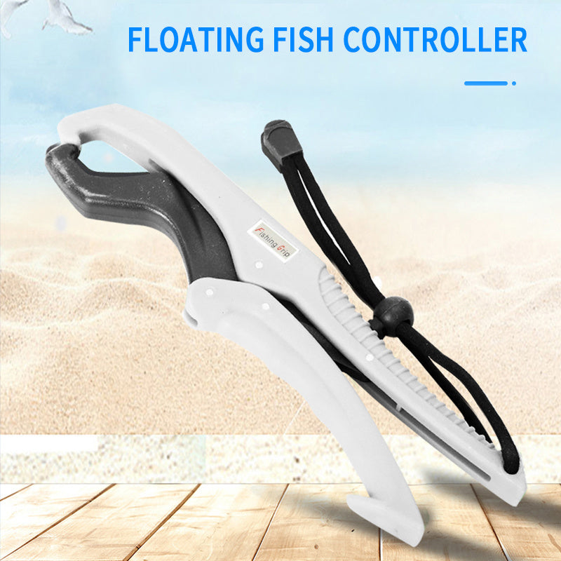 Fish Lip Gripper Grip Bass Trout ABS Plastic Lipgrip Floating Fishing Pliers Floating Controller Fishing Tool Tackle - VINE GLOBAL