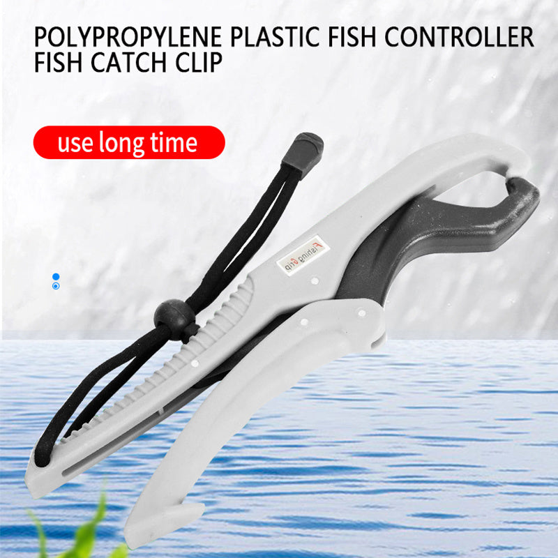 Fish Lip Gripper Grip Bass Trout ABS Plastic Lipgrip Floating Fishing Pliers Floating Controller Fishing Tool Tackle - VINE GLOBAL