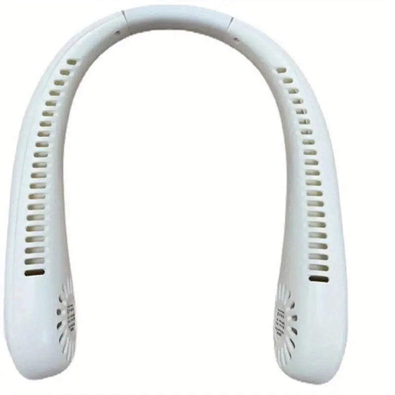 Trendy Silicone Neck Hung Fan Portable Lazy Silent Neck Hung Fan Outdoor Sports For Men Women Kids Home Office Travel Outdoor - VINE GLOBAL