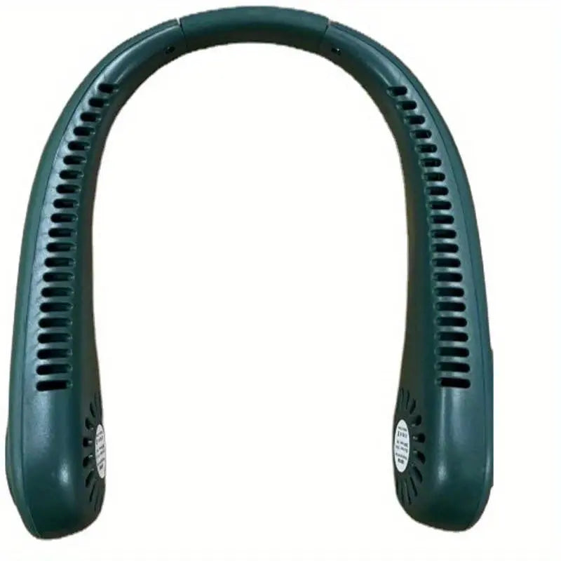 Trendy Silicone Neck Hung Fan Portable Lazy Silent Neck Hung Fan Outdoor Sports For Men Women Kids Home Office Travel Outdoor - VINE GLOBAL