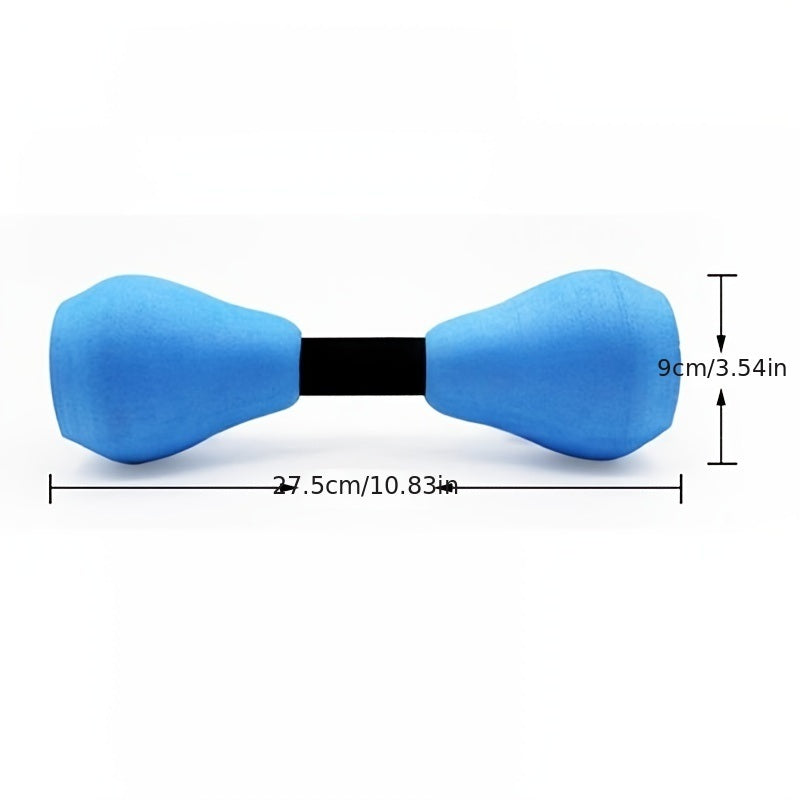 1pair Aquatic Aerobic Exercise Foam Dumbbell; EVA Water Resistance Fitness Equipment For Pool Women Men Weight Loss - VINE GLOBAL