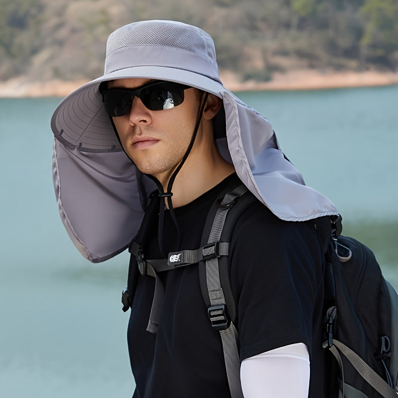 Foldable Windproof Fishing Hat & Camping Hat For Outdoor Hiking And Hunting - VINE GLOBAL