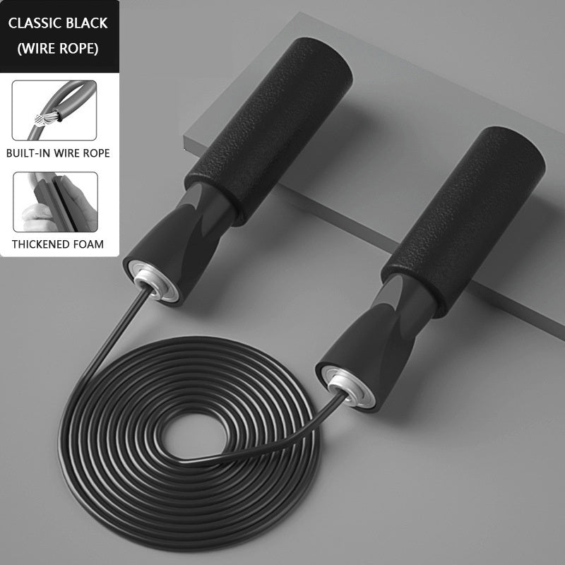 Cordless Jump Rope; Gym Sports Fitness Training; Built In Wire Skipping Rope; Fitness Equipment For Home Sports - VINE GLOBAL