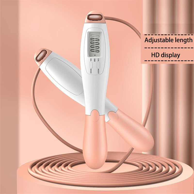 1pc Gym Fitness Smart Jump Rope With LCD Screen Counting Speed Skipping 2.8 M / 9.18ft - VINE GLOBAL