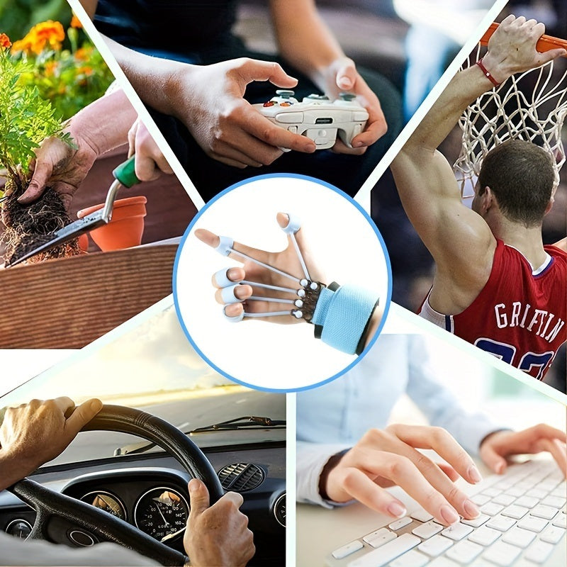 Finger Muscle Resistance Band Strengthener Training Device For Man And Women - VINE GLOBAL