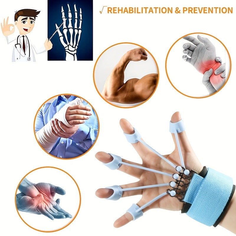 Finger Muscle Resistance Band Strengthener Training Device For Man And Women - VINE GLOBAL