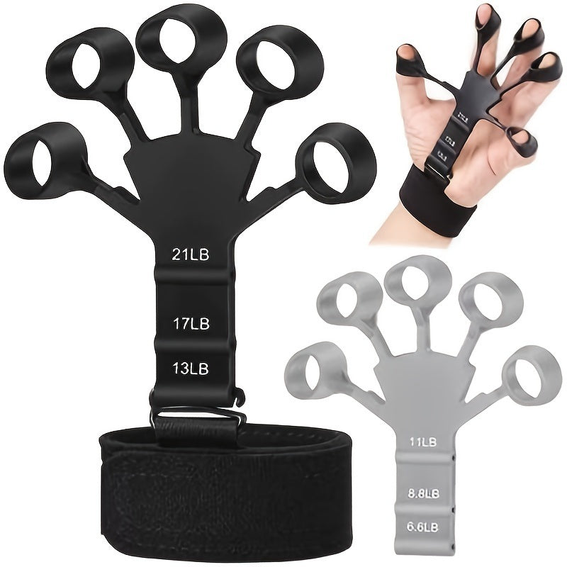 Finger And Hand Strengthener; Grip Strength Trainer For Men And Women For Wrist Physcial Rehabilitation - VINE GLOBAL