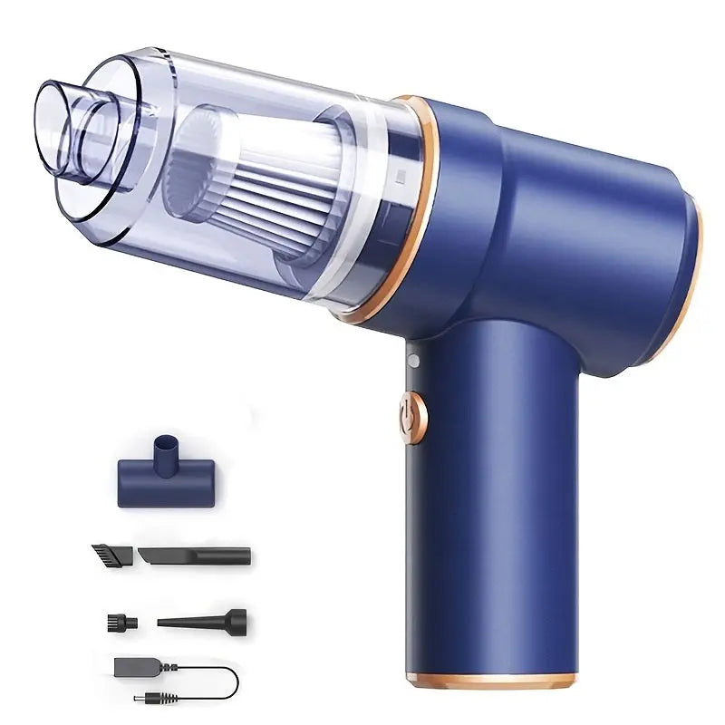 8000Pa Wireless Car Vacuum Cleaner; Cordless Handheld Auto Vacuum Home Car Dual Use Mini Vacuum Cleaner With Built-in Battrery - VINE GLOBAL