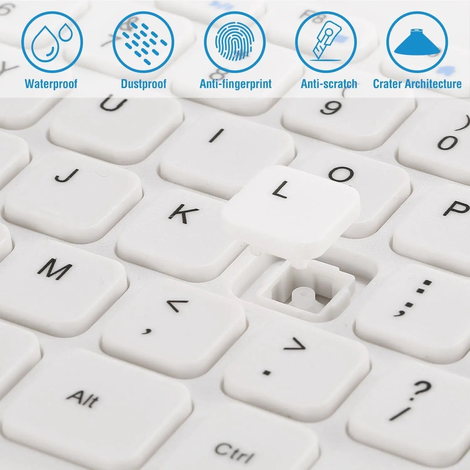 Wireless Keyboard and Mouse 2.4GHz Multimedia Mini Keyboard Mouse Combos USB Receiver - VINE GLOBAL