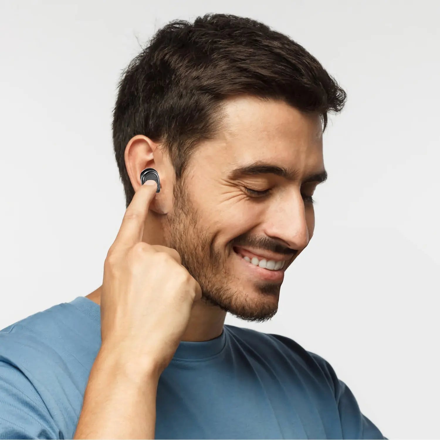 TWS Wireless 5.0 Earbuds IPX4 Touch In-Ear Stereo Earphone Noise Canceling Earpieces 32.8 ft Transmission Range - VINE GLOBAL