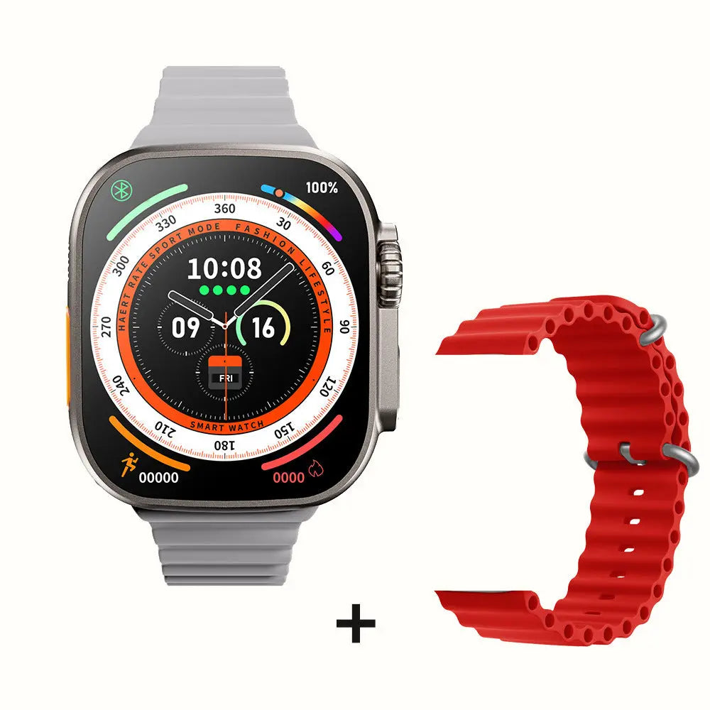 DaTeoy ZD8 Ultra Smart Watch Series 8 49mm Titanium Alloy Body 2.0" Retina Screen BT Call NFC ECG IP68 Waterproof Smartwatch Men - VINE GLOBAL