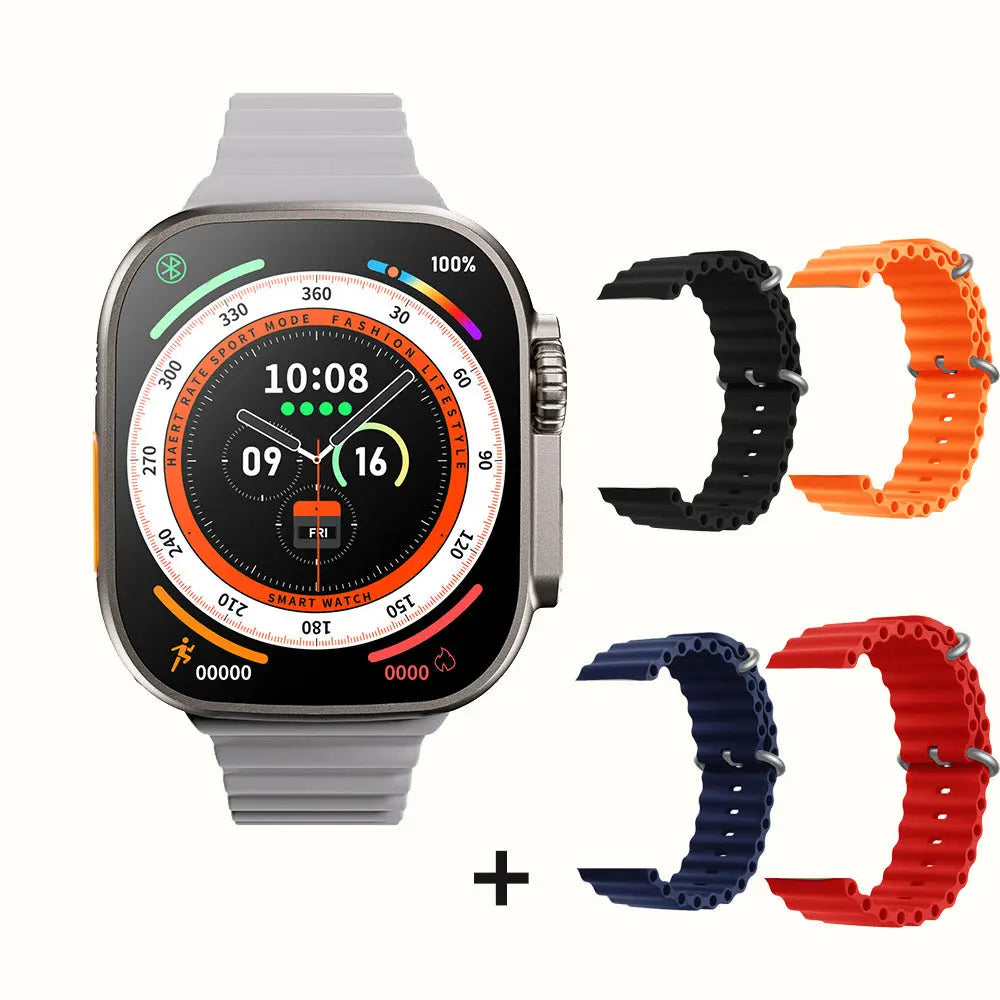 DaTeoy ZD8 Ultra Smart Watch Series 8 49mm Titanium Alloy Body 2.0" Retina Screen BT Call NFC ECG IP68 Waterproof Smartwatch Men - VINE GLOBAL