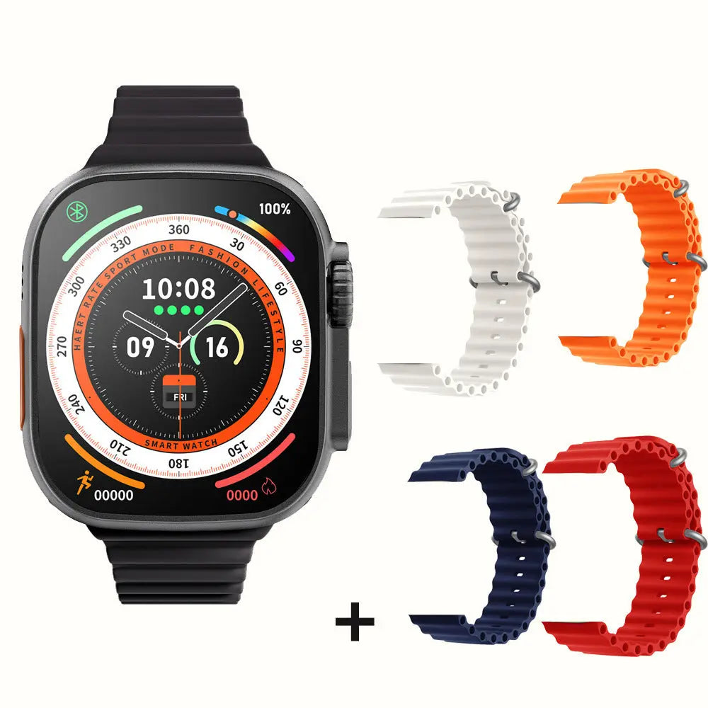DaTeoy ZD8 Ultra Smart Watch Series 8 49mm Titanium Alloy Body 2.0" Retina Screen BT Call NFC ECG IP68 Waterproof Smartwatch Men - VINE GLOBAL