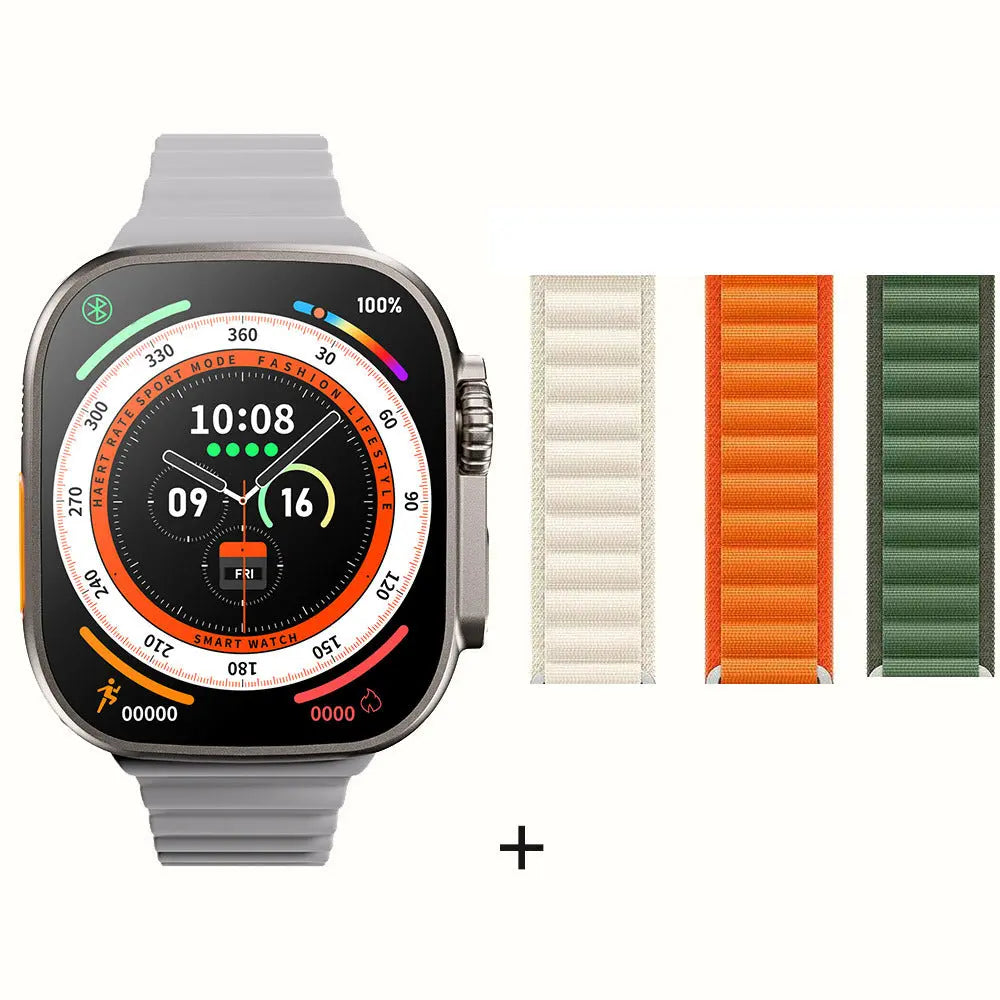 DaTeoy ZD8 Ultra Smart Watch Series 8 49mm Titanium Alloy Body 2.0" Retina Screen BT Call NFC ECG IP68 Waterproof Smartwatch Men - VINE GLOBAL