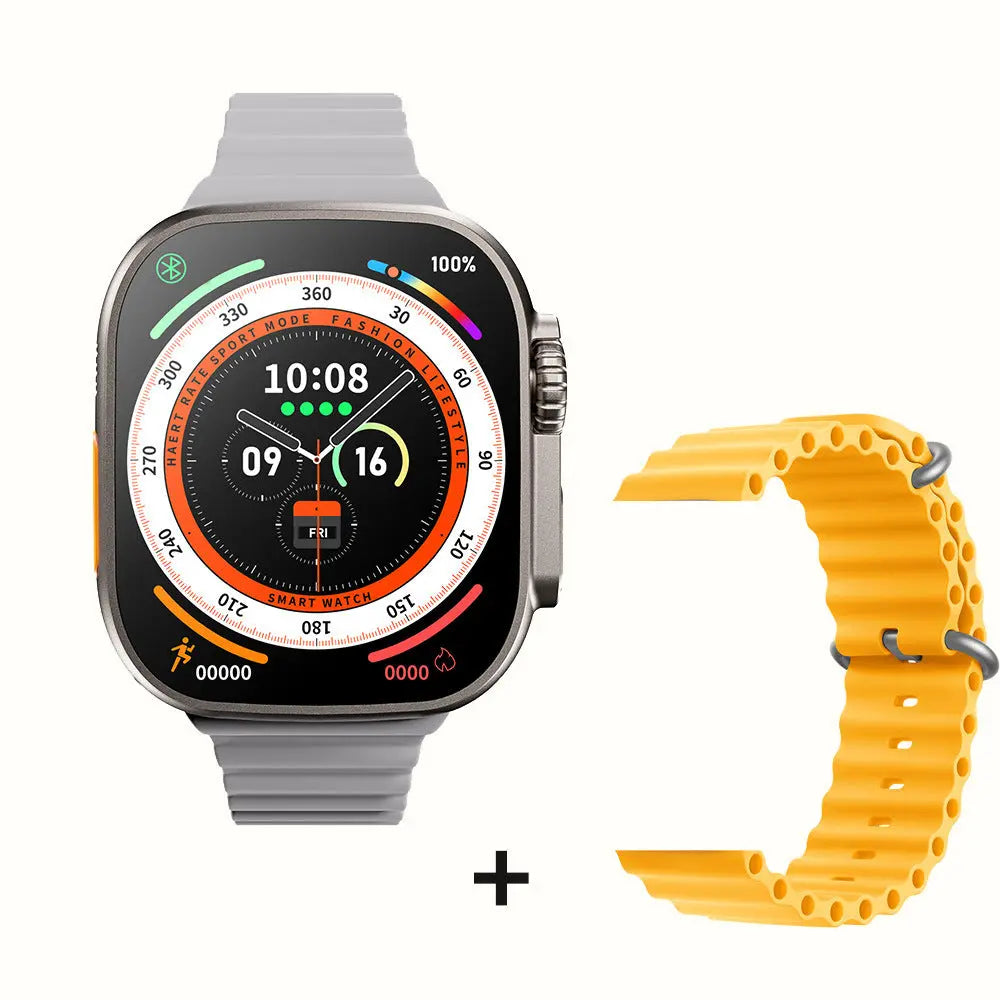 DaTeoy ZD8 Ultra Smart Watch Series 8 49mm Titanium Alloy Body 2.0" Retina Screen BT Call NFC ECG IP68 Waterproof Smartwatch Men - VINE GLOBAL