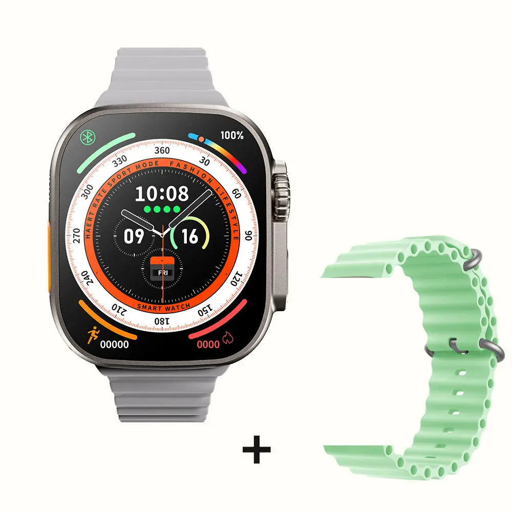 DaTeoy ZD8 Ultra Smart Watch Series 8 49mm Titanium Alloy Body 2.0" Retina Screen BT Call NFC ECG IP68 Waterproof Smartwatch Men - VINE GLOBAL