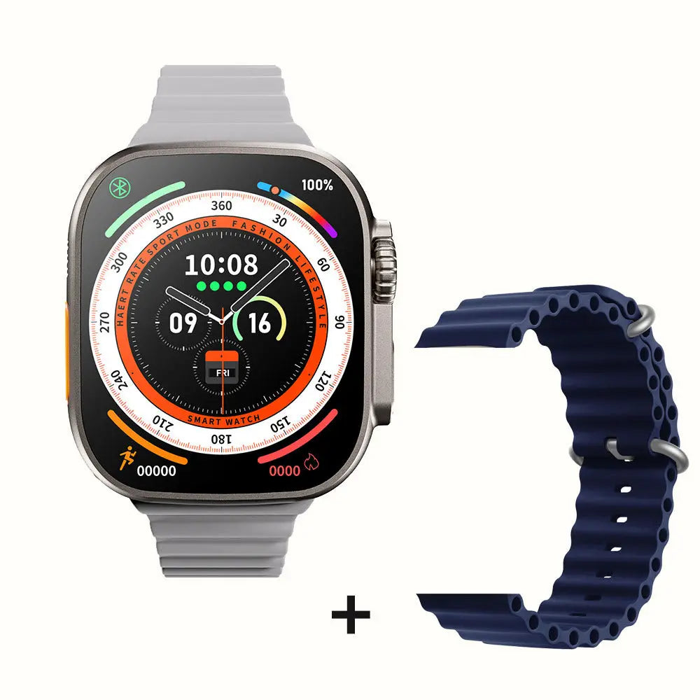 DaTeoy ZD8 Ultra Smart Watch Series 8 49mm Titanium Alloy Body 2.0" Retina Screen BT Call NFC ECG IP68 Waterproof Smartwatch Men - VINE GLOBAL