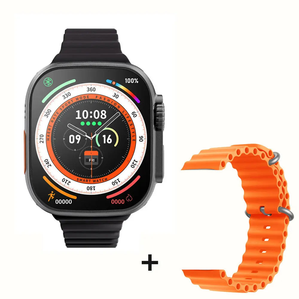 DaTeoy ZD8 Ultra Smart Watch Series 8 49mm Titanium Alloy Body 2.0" Retina Screen BT Call NFC ECG IP68 Waterproof Smartwatch Men - VINE GLOBAL
