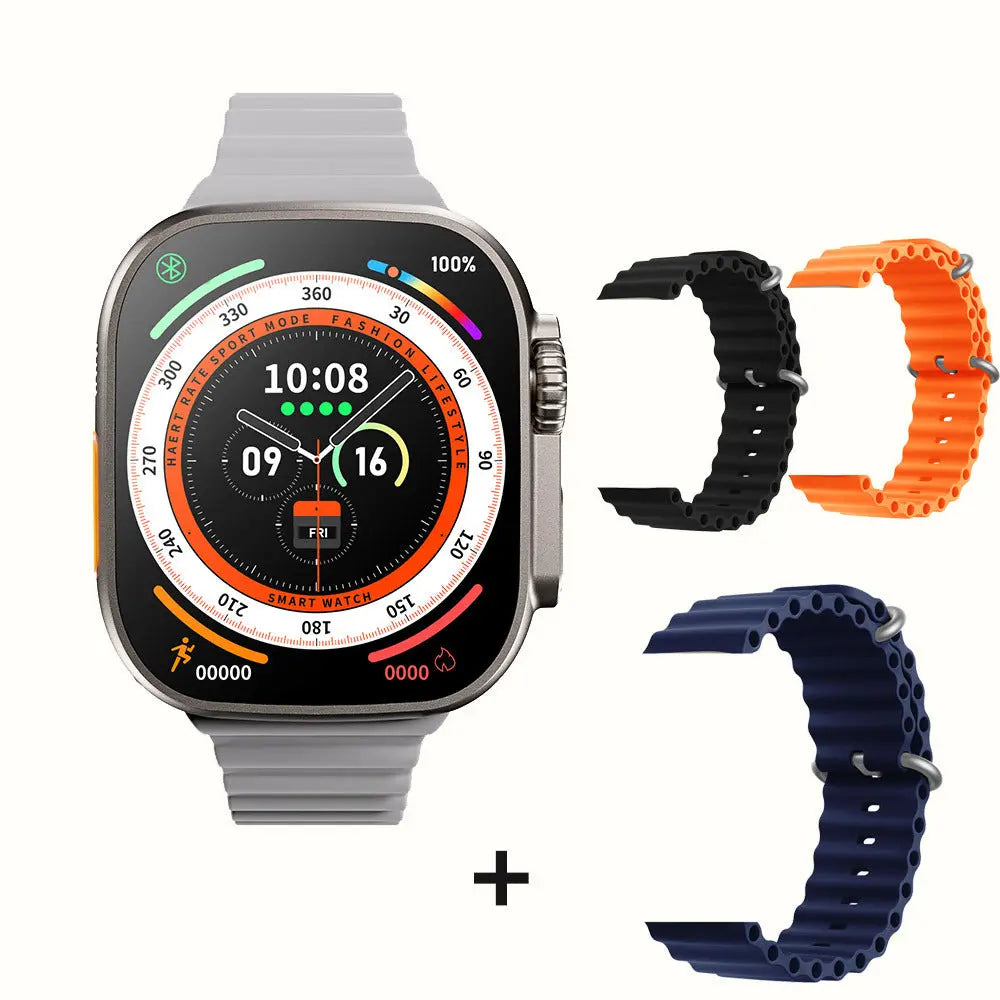 DaTeoy ZD8 Ultra Smart Watch Series 8 49mm Titanium Alloy Body 2.0" Retina Screen BT Call NFC ECG IP68 Waterproof Smartwatch Men - VINE GLOBAL