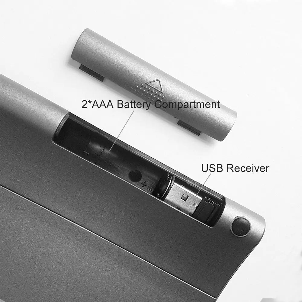 Jelly Comb 2.4G Wireless Keyboard with Number Touchpad Mouse Thin Numeric Keypad for Android Windows Desktop Laptop PC TV Box - VINE GLOBAL