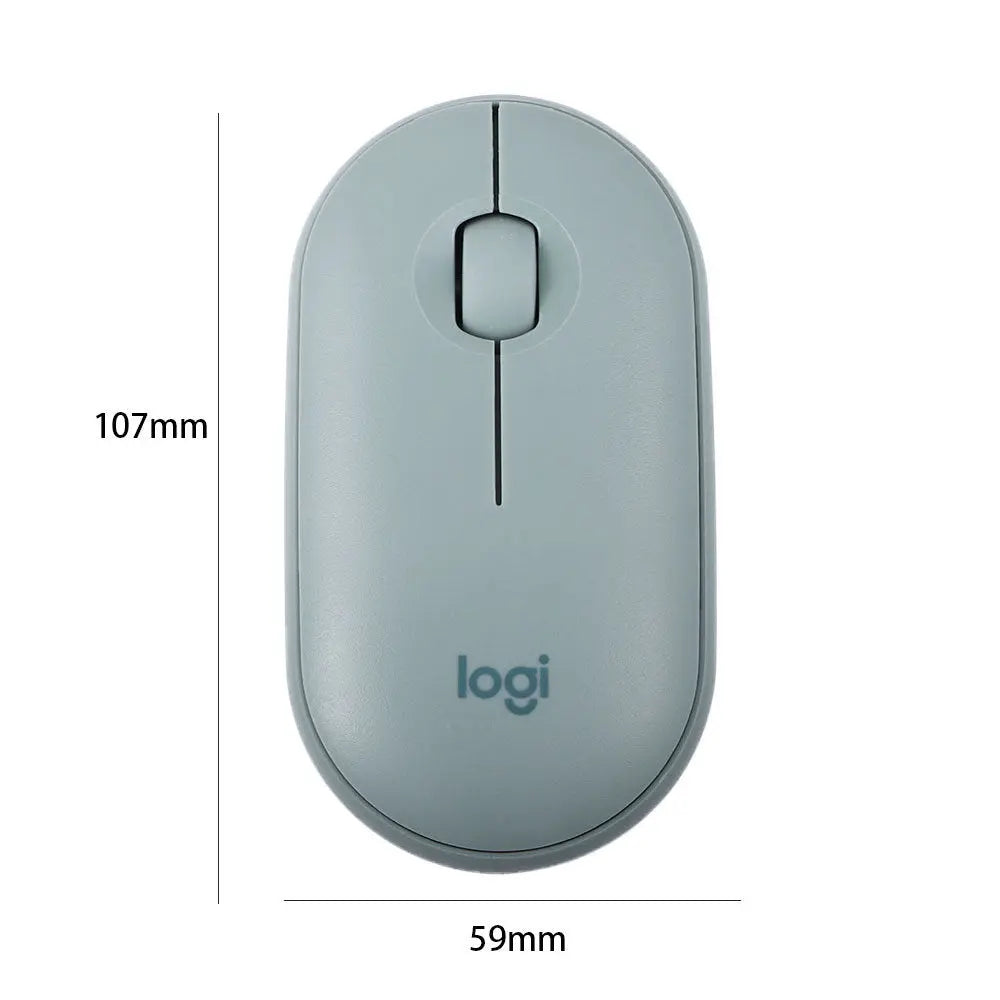 Laptop Tablet USB Receiver Slim Quiet Click 24GHz Pebble M350 Silent Bluetooth Wireless Mouse - VINE GLOBAL