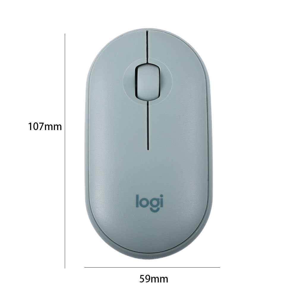 Laptop Tablet USB Receiver Slim Quiet Click 24GHz Pebble M350 Silent Bluetooth Wireless Mouse - VINE GLOBAL