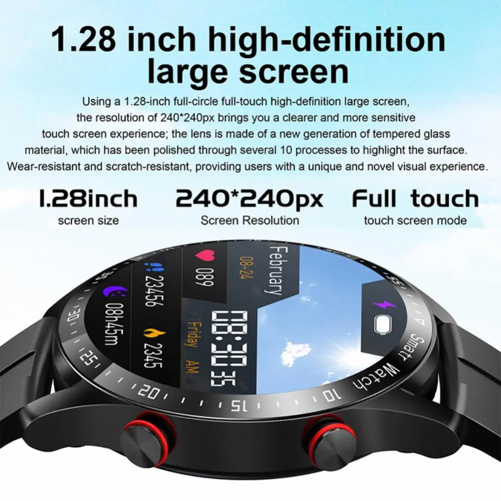 New ECG+PPG Bluetooth Call Smart Watch Men Smart Clock Sports Fitness Tracker Smartwatch For Android IOS PK I9 Smart Watch - VINE GLOBAL